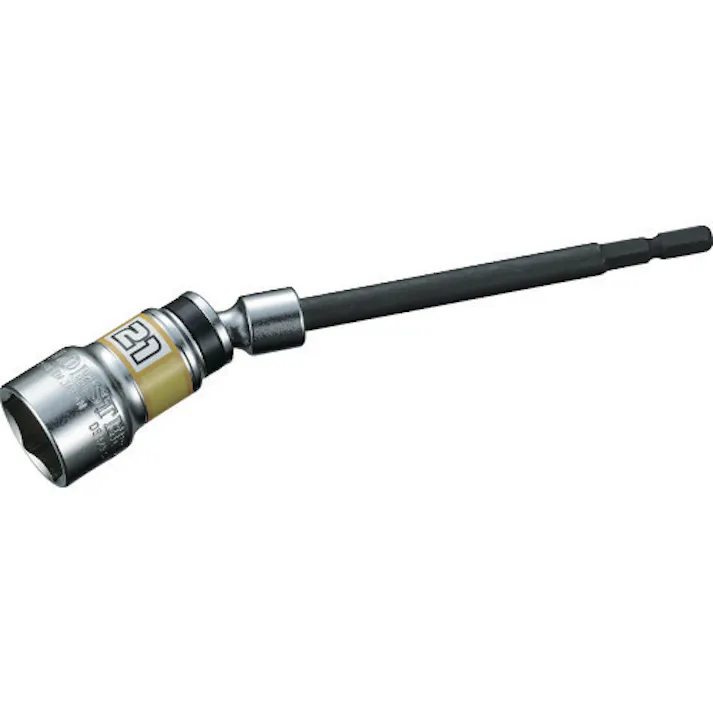 【CAINZ-DASH】ロブテックス ユニバーサルロングソケット“ストロック” 6角 対辺21mm DSU21LS【別送品】