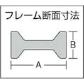 【CAINZ-DASH】ロブテックス Ｌ型クランプ　エビ万力　バーハンドル強力型　１２００ｍｍ×１１９ｍｍ BH12012A【別送品】