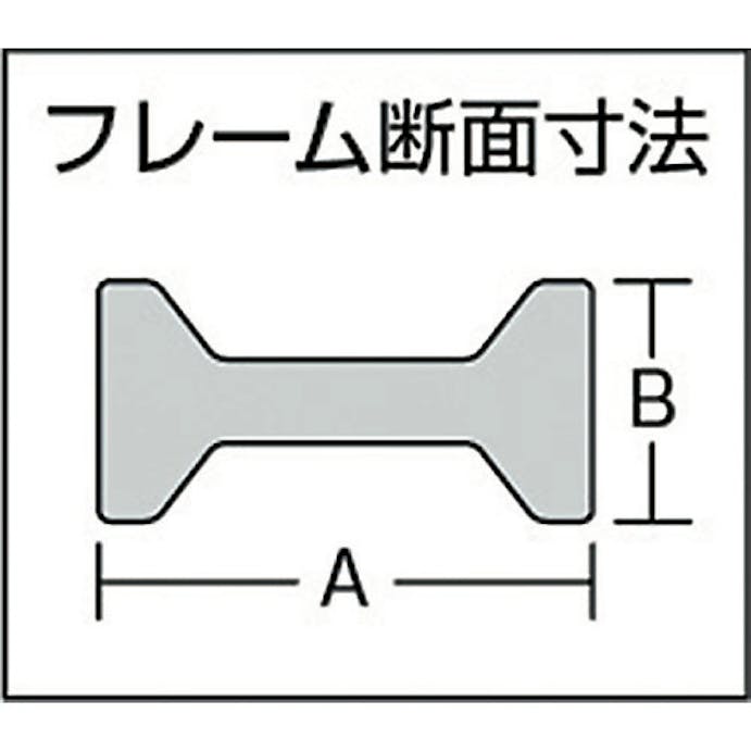 【CAINZ-DASH】ロブテックス Ｌ型クランプ　エビ万力　バーハンドル強力型　１２００ｍｍ×１１９ｍｍ BH12012A【別送品】