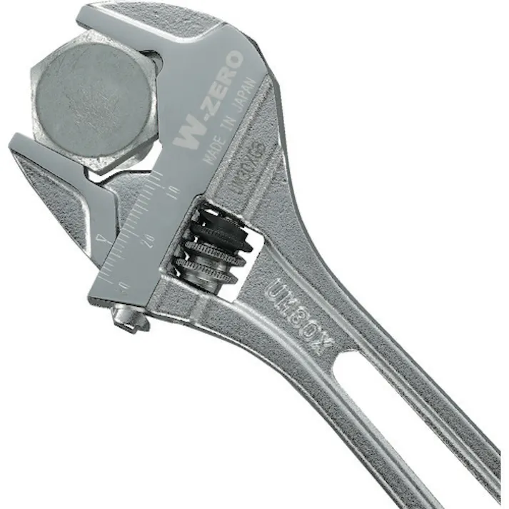 【CAINZ-DASH】ロブテックス ハイブリッドモンキーレンチX W-ZERO 200mm UM30XGB【別送品】