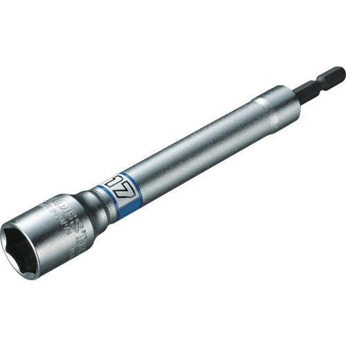 【CAINZ-DASH】ロブテックス 電ドルソケット“ストロック”　ロングソケット　６角　対辺１７ｍｍ DS17LS【別送品】