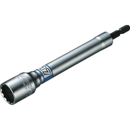 【CAINZ-DASH】ロブテックス 電ドルソケット“ストロック”　ロングソケット　１２角　対辺１７ｍｍ DS17L【別送品】