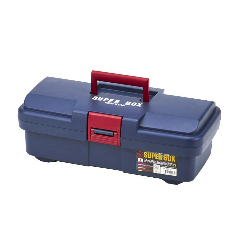 385さま専用 リングスター スーパーBOX ブルー SR385 幅38.5cm 奥行20.2cm 高さ14cm