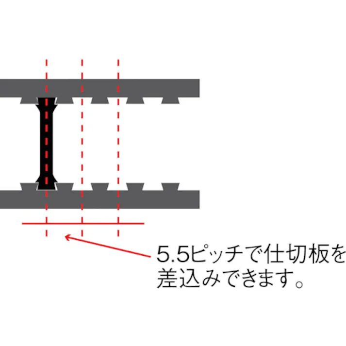 【CAINZ-DASH】リングスター スーパーピッチ5.5mm SP-1500Dクリア SP-1500D-C【別送品】