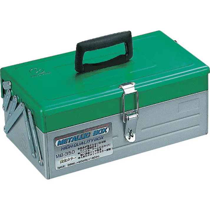 【CAINZ-DASH】リングスター メタリックボックス MB-350グリーン/シルバー MB-350-GN/SR【別送品】