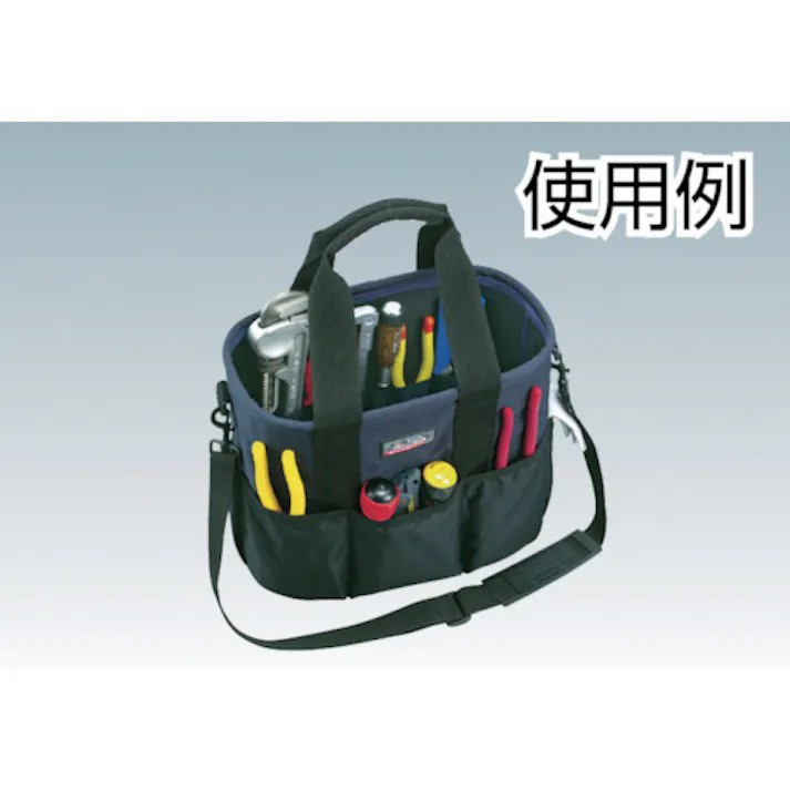【CAINZ-DASH】リングスター ミスターツールバッグMB-360Uブラック/ブルー MB-360U-BK/B【別送品】