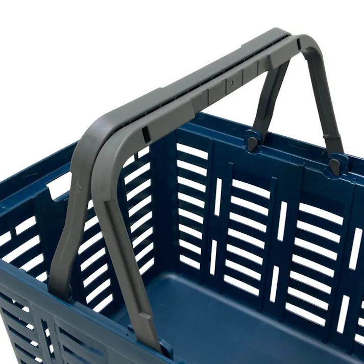 リングスター スーパーバスケット グリーン SB-465 幅46.5cm 奥行38.5cm 高さ28cm