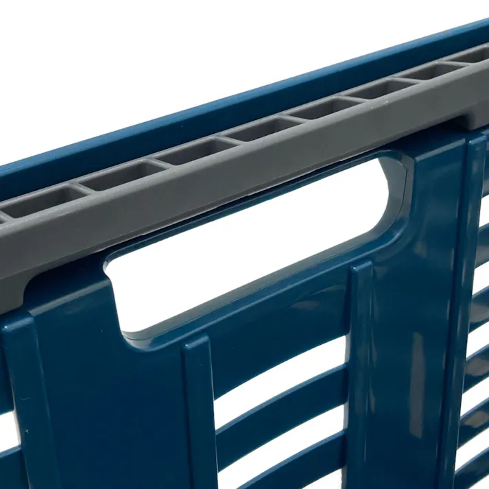 リングスター スーパーバスケット グリーン SB-465 幅46.5cm 奥行38.5cm 高さ28cm