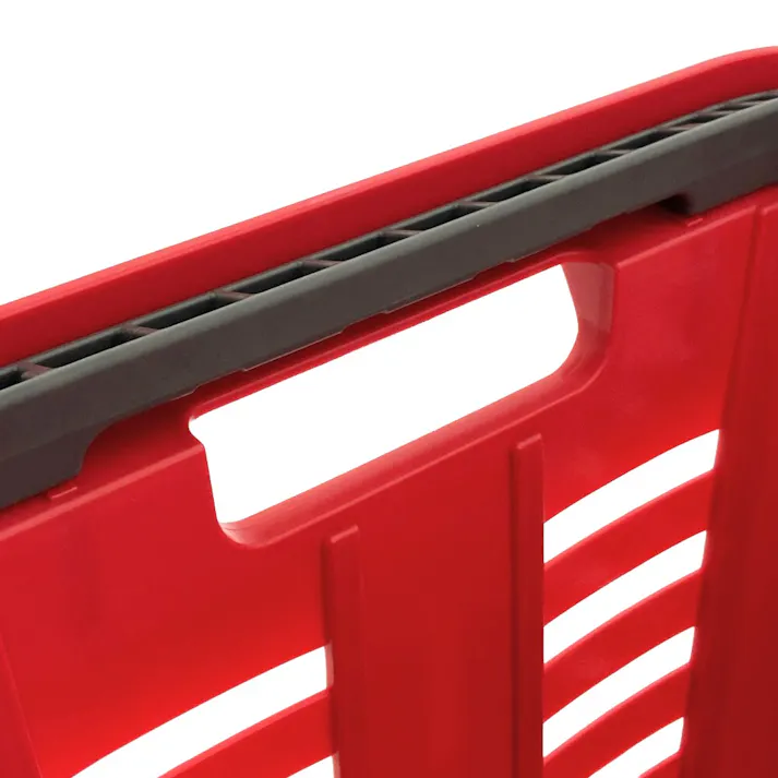 リングスター スーパーバスケット レッド SB-560 幅29.5cm 奥行56cm 高さ22cm