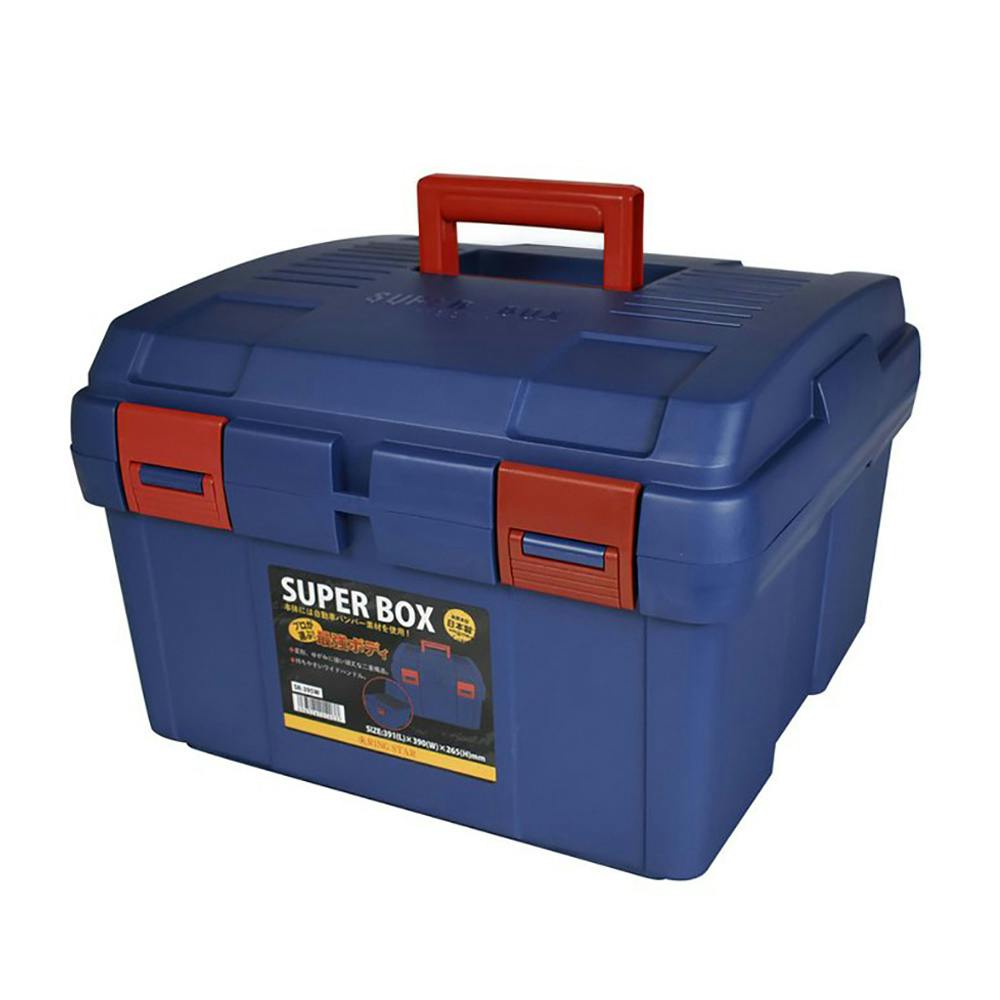 リングスター スーパーボックス SR-395W ブルー SR-395W 幅39cm 奥行