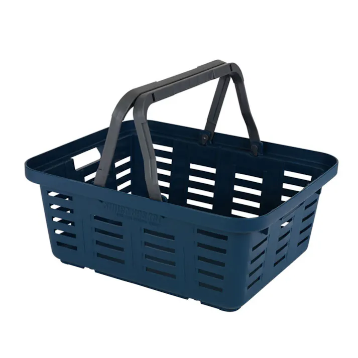 リングスター スーパーバスケット グリーン SB465S 幅38.5cm 奥行46.5cm 高さ18.5cm