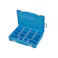 リングスター 海洋プラスチック配合パーツケース 対馬オーシャンプラスチック ブルー TOP-1500D 長さ20.1cm 奥行14.9cm 高さ3.9cm
