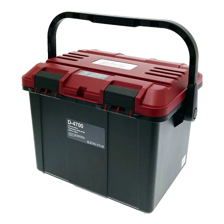 リングスター ドカット ブラック/ワインレッド D4700 幅33.3cm 奥行46.5cm 高さ32.2cm