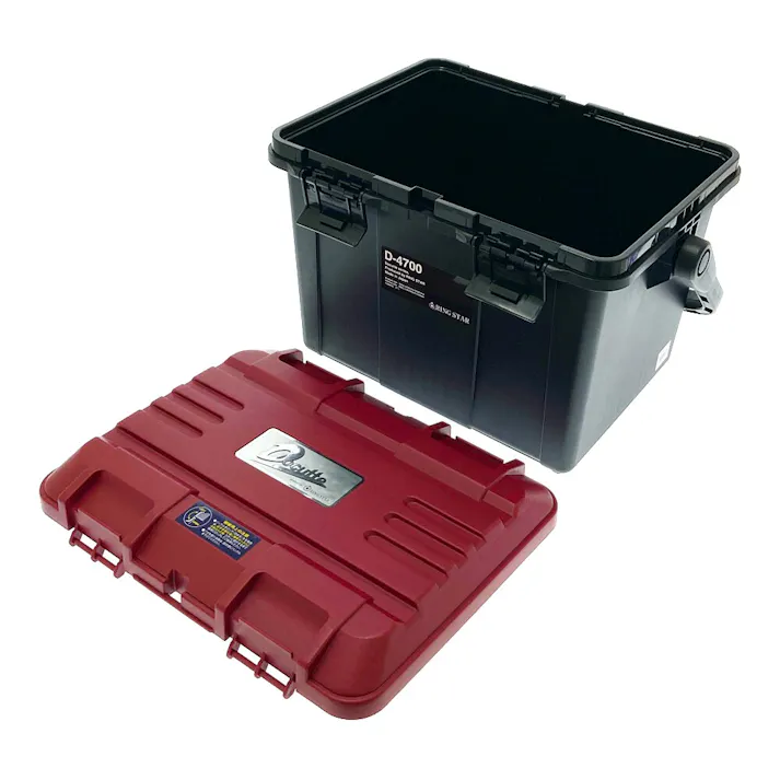 リングスター ドカット ブラック/ワインレッド D4700 幅33.3cm 奥行46.5cm 高さ32.2cm