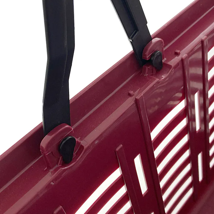 リングスター スーパーバスケット ワインレッド SB465 幅38.5cm 奥行46.5cm 高さ28cm