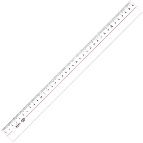 共栄プラスチック メタクリル直線定規 36cm A-2536 セッティングメジャー 共栄プラスチック メタクリル直線定規 36cm A-2536 セッティングメジャー
