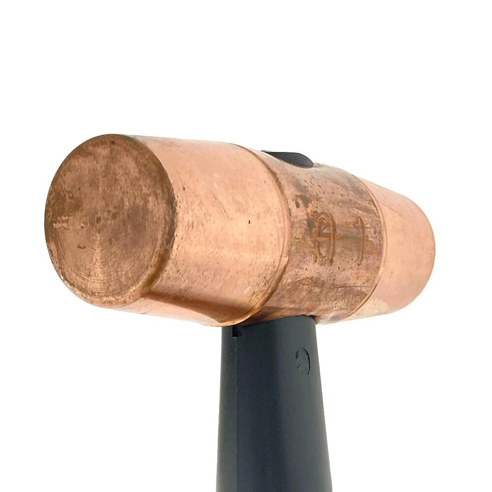 OH ライトン銅ハンマー(PP柄)#2 FH-20LT 即納在庫品「直送」オーエッチ工業 FH-20LT ライトン銅ハンマー＃２