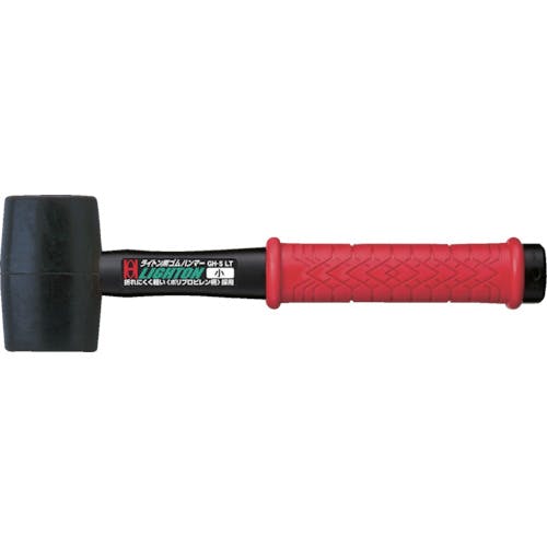 【CAINZ-DASH】オーエッチ工業 ライトン黒ゴムハンマー　＃１－１／２　Ｌ GH-L LT【別送品】