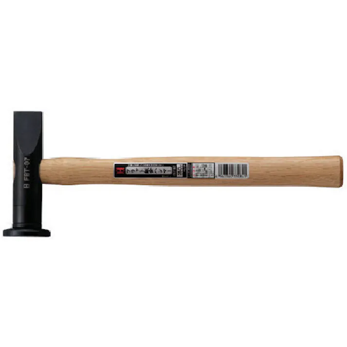 【CAINZ-DASH】オーエッチ工業 フラット板金ハンマー(縦ナラシ)#1/2 FBT-05【別送品】