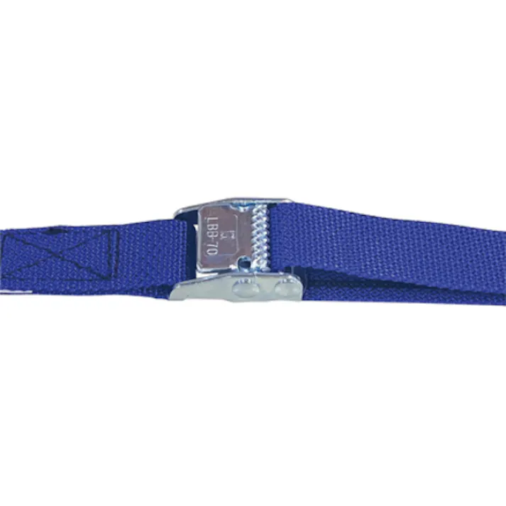 【CAINZ-DASH】オーエッチ工業 ベルトラッシング LBB70シリーズ カムバックル アイ縫製 幅25mm×厚1.5mm LBB70Y5-40Y【別送品】