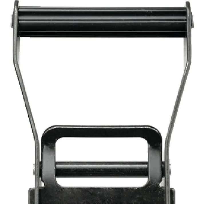 【CAINZ-DASH】オーエッチ工業 ベルトラッシング LBR300WBKオールブラックシリーズ ラチェットバックル クロスフック 幅35×厚2.0mm LBR300WBK-CF10-40CF【別送品】