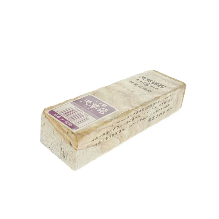 フチオカ 亀印 天然砥石 天草砥 80型中砥石 赤 K-0280