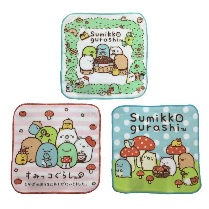 3Pミニタオル 新すみっコぐらしB