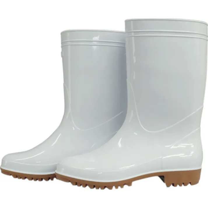 【CAINZ-DASH】福山ゴム工業 耐油衛生長アメ底白23.5CM TEA-23.5【別送品】