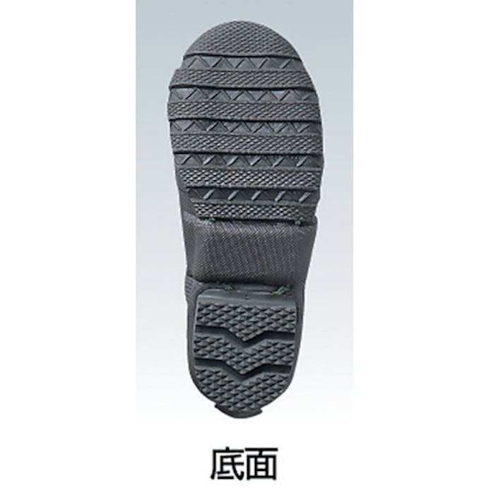 【CAINZ-DASH】福山ゴム工業 土木作業長靴緑２８．０ｃｍ DS-XL【別送品】
