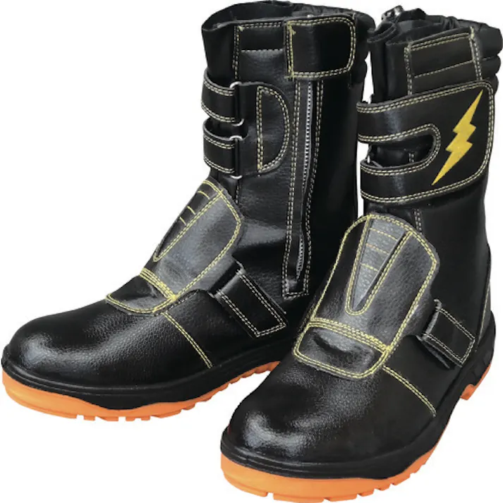 【CAINZ-DASH】福山ゴム工業 キャプテンプロセフティー 3 ブラック 24.5 CPS3BK-24.5【別送品】