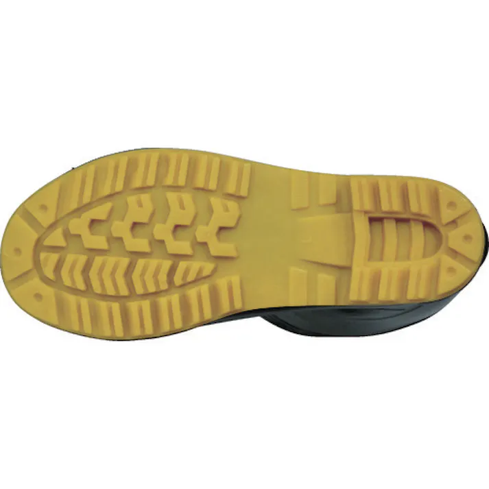 【CAINZ-DASH】福山ゴム工業 耐油長靴先芯入り ガロア#1ブラックM GLA1-MB【別送品】