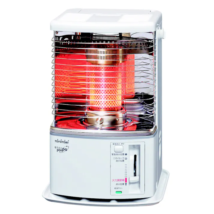 反射式石油ストーブ ハンドルタイプ 鉄筋10畳木造8畳程度 ホワイト RS-H2924(W)