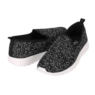 6408GILIOワークシューズブラック25.5cm(販売終了)