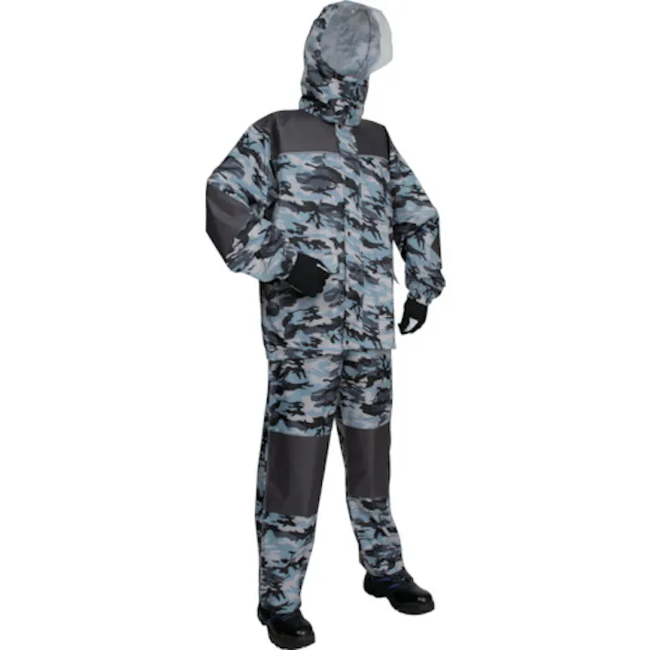 【CAINZ-DASH】カジメイク レインストロングα グレー LL 3415-70-LL【別送品】