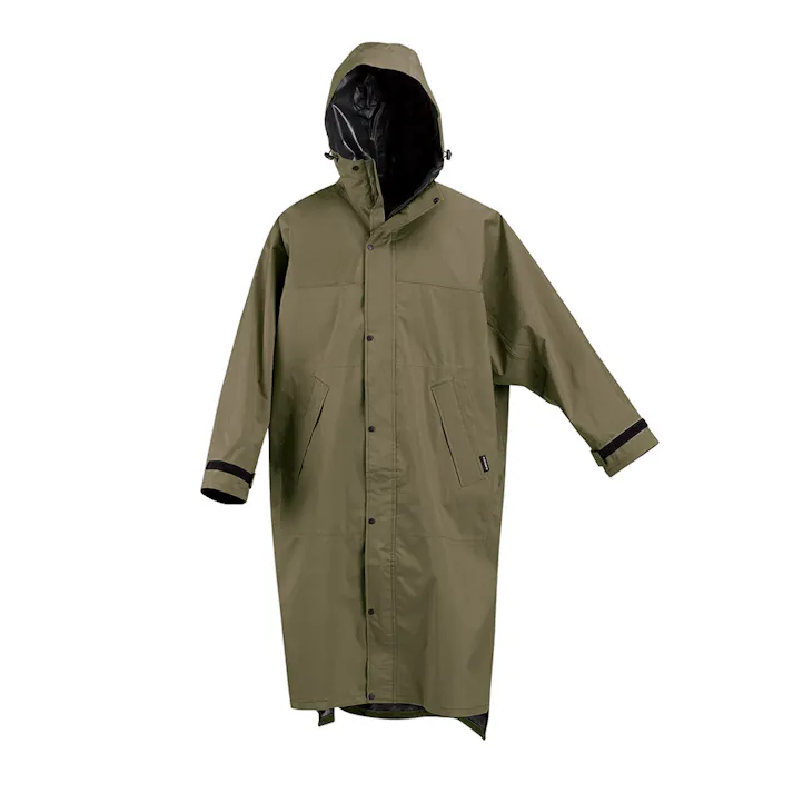 サイクルハイポンチョ オリーブ フリーサイズ 7441