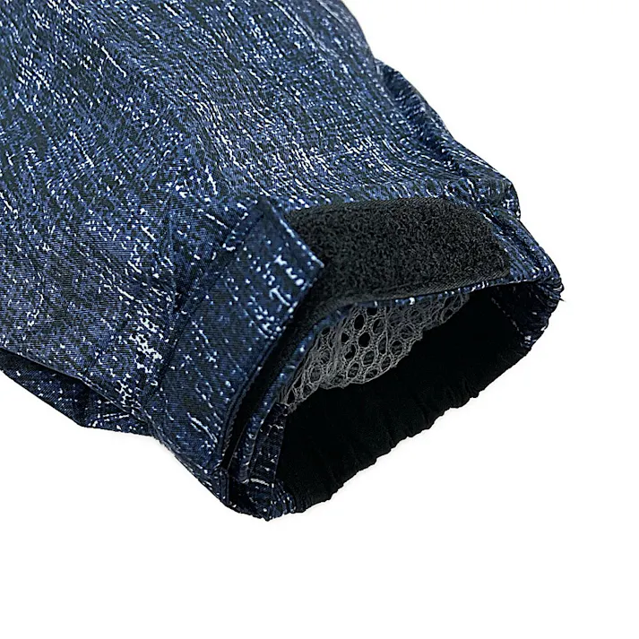 RAIN SUIT 透湿レインスーツ 杢ネイビー 3L