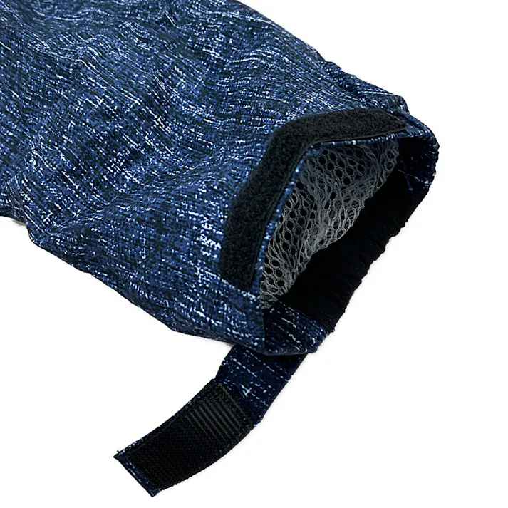 RAIN SUIT 透湿レインスーツ 杢ネイビー L