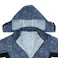 RAIN SUIT 透湿レインスーツ 杢ネイビー M