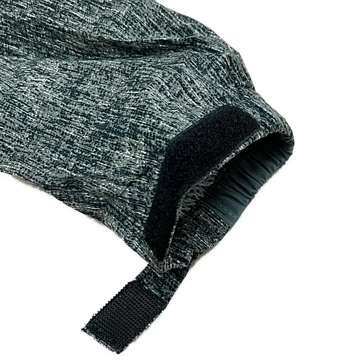 RAIN SUIT 透湿レインスーツ 杢グレー 3L