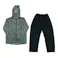 RAIN SUIT 透湿レインスーツ 杢グレー LL