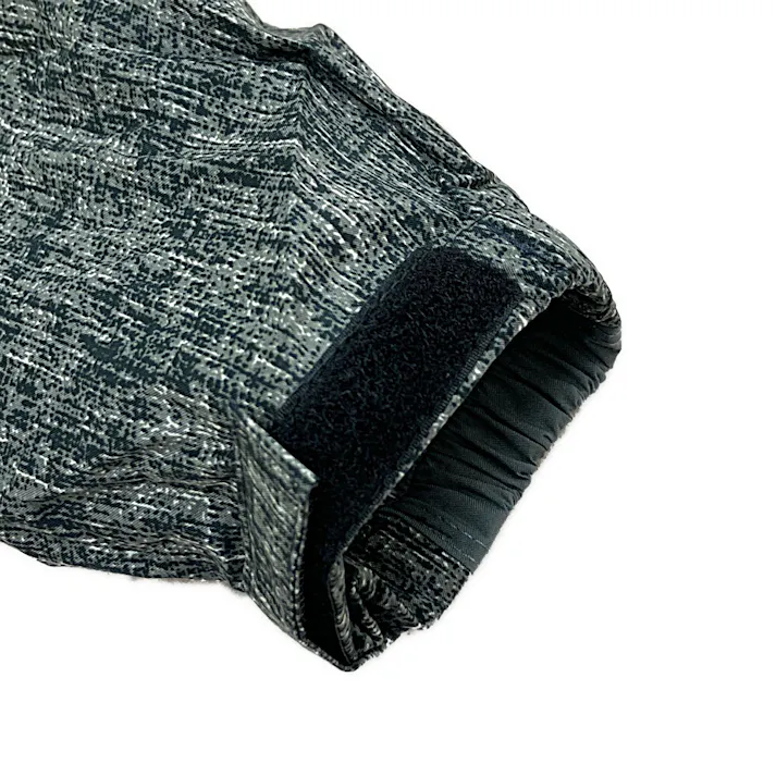 RAIN SUIT 透湿レインスーツ 杢グレー L