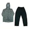 RAIN SUIT 透湿レインスーツ 杢グレー L