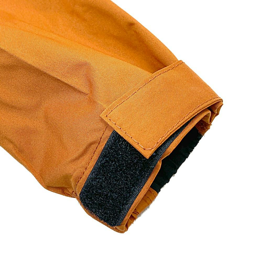 透湿ストレッチレインスーツ オレンジ 3L | 作業着・作業服