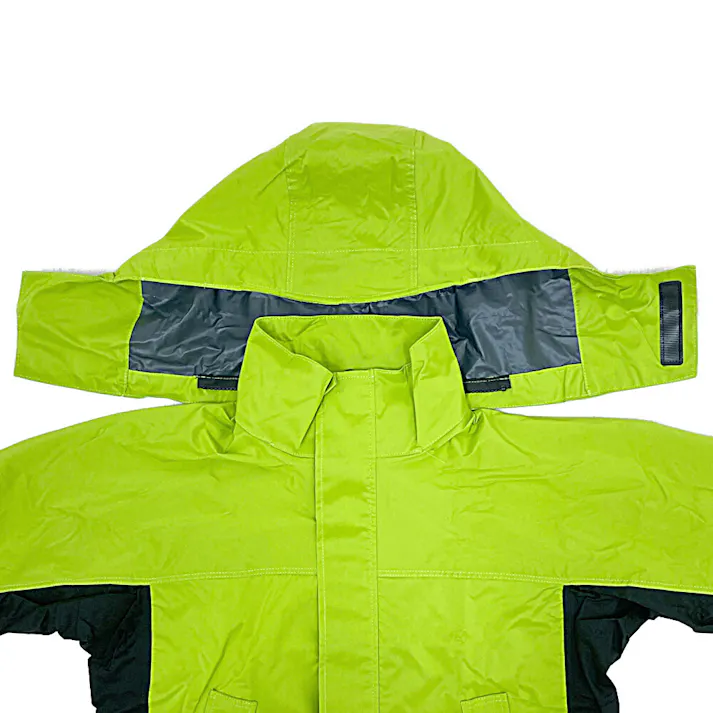 透湿ストレッチレインスーツ グリーン L