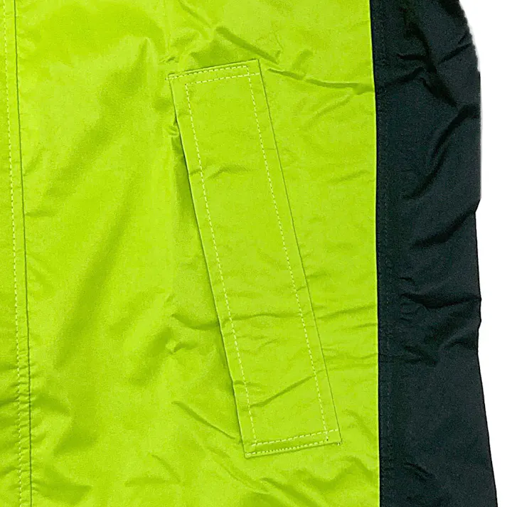 透湿ストレッチレインスーツ グリーン L