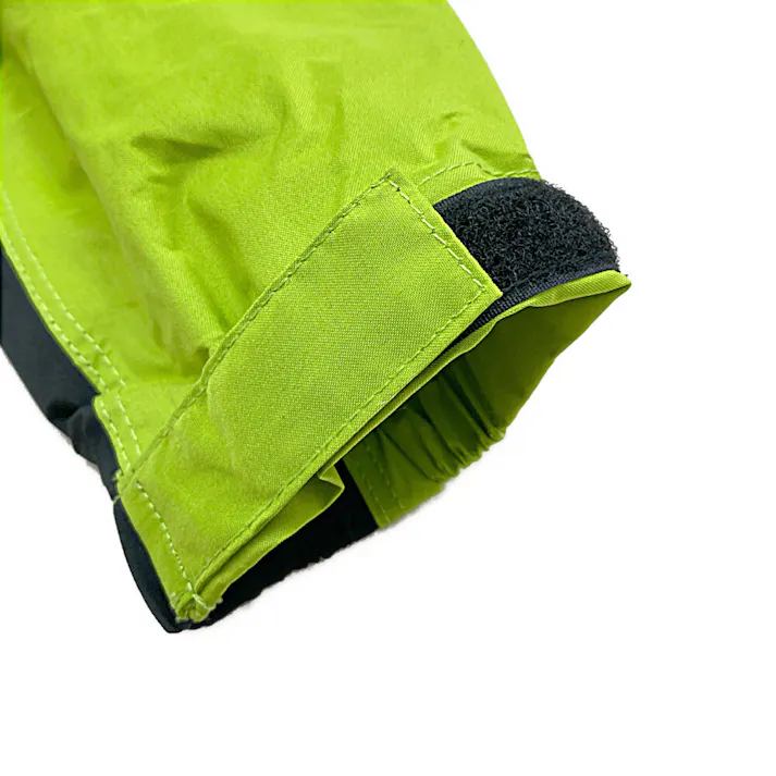 透湿ストレッチレインスーツ グリーン L