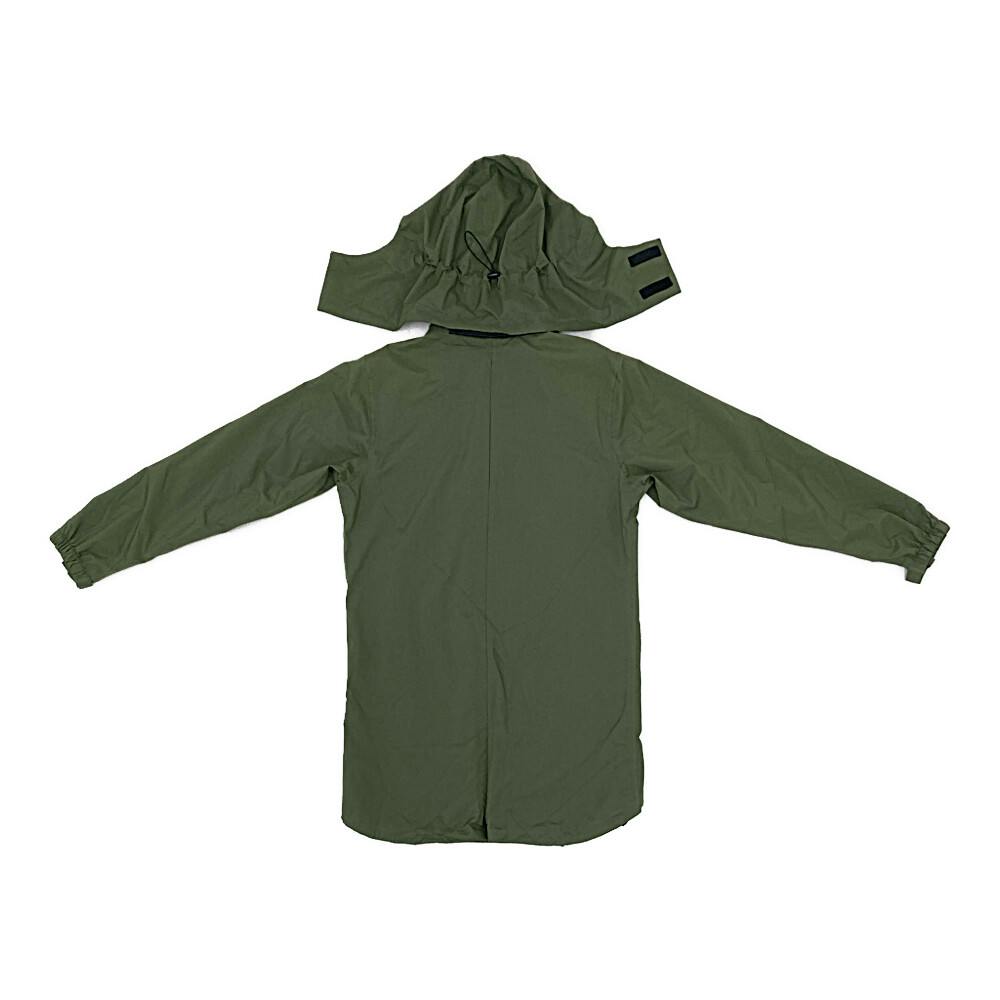 バッグイン透湿レインスーツ カーキ L(販売終了) | 作業着・作業服