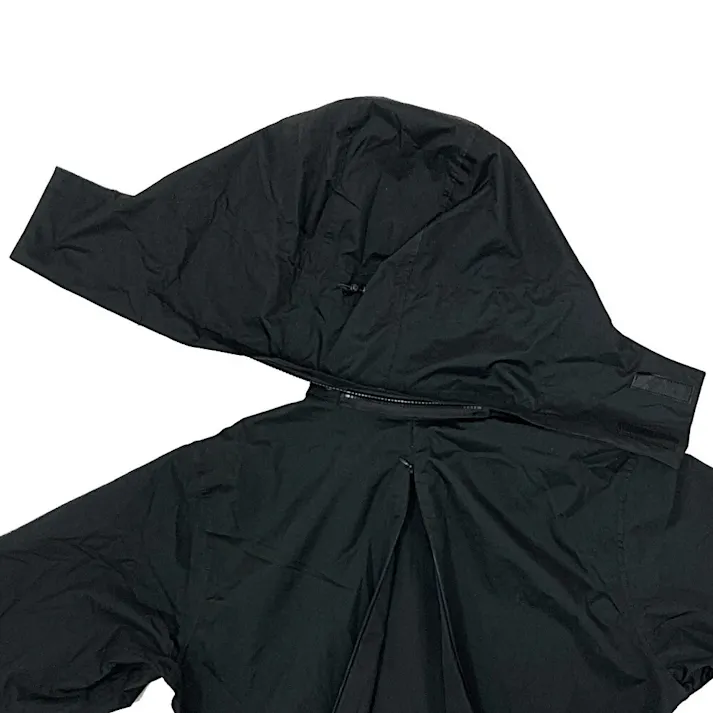 バッグイン透湿レインスーツ ブラック L(販売終了)