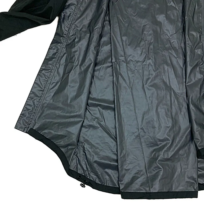バッグイン透湿レインスーツ ブラック M