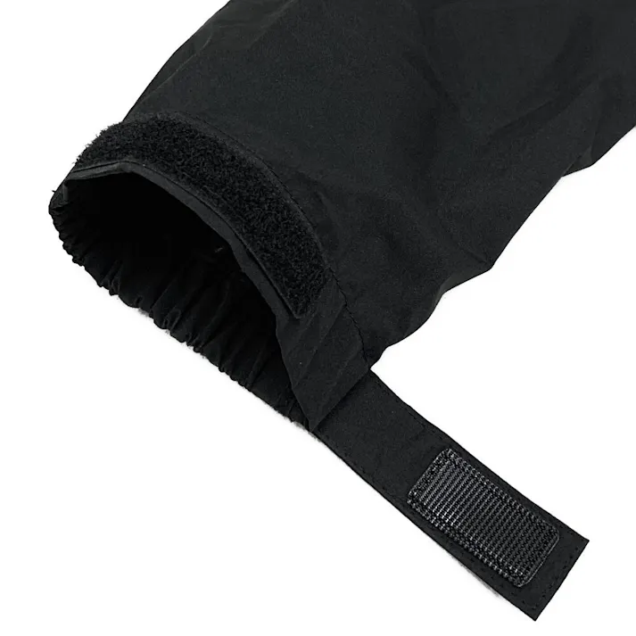 バッグイン透湿レインスーツ ブラック M